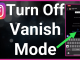 How to Turn off Vanish Mode on Instagram: Effective Solution How to turn off vanish mode on Instagram