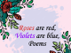 Roses Are Red, Violets Are Blue Poems More Than Just A Rhyme
