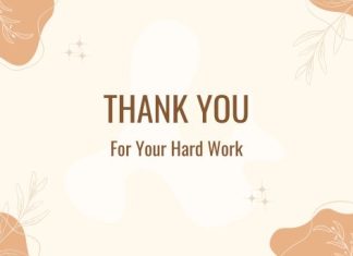 Thank You for Your Hard Work: Thoughtful Ways to Show Gratitude Thank You for Your Hard Work