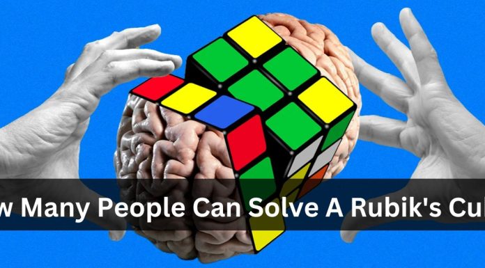 How Many People Can Solve A Rubik’s Cube How Many People Can Solve A Rubik's Cube
